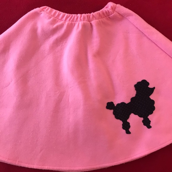 Pink youth poodle skirt - Picture 1 of 3